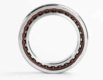 What are the advantages of DLR angular contact bearings with oil supply holes on the outer ring?